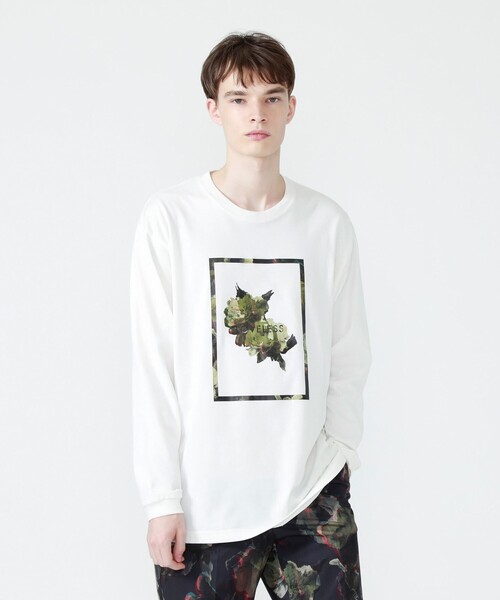 nowartt（ノワート）の「【Safari掲載商品】nowartt ロンT（Tシャツ/カットソー・メンズ・ネイビー/オフホワイト/ライトベージュ・M/L）」の2枚目の写真