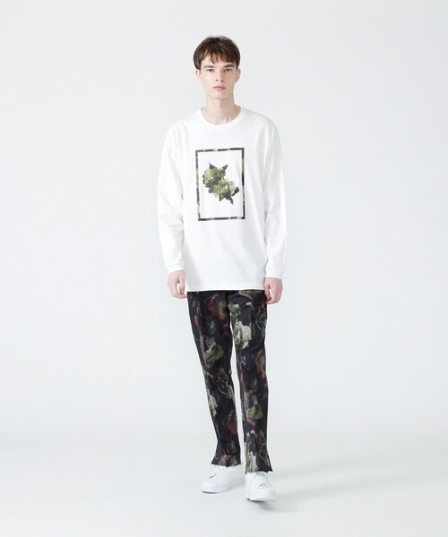 nowartt（ノワート）の「【Safari掲載商品】nowartt ロンT（Tシャツ/カットソー・メンズ・ネイビー/オフホワイト/ライトベージュ・M/L）」の7枚目の写真