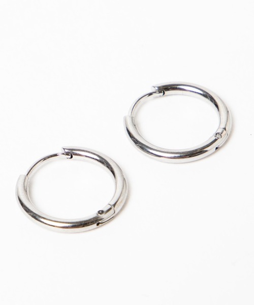 WEGO（ウィゴー）の「WEGO/フープピアス（ピアス（両耳用）・レディース・シルバー/ゴールド・FREE）」の8枚目の写真