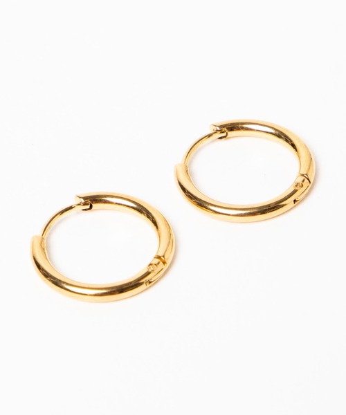 WEGO（ウィゴー）の「WEGO/フープピアス（ピアス（両耳用）・レディース・シルバー/ゴールド・FREE）」の7枚目の写真
