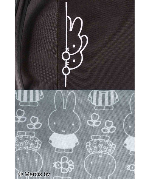 Live in comfort（リブインコンフォート）の「リブ　イン　コンフォート×ｍｉｆｆｙ　毎日一緒な２－ＷＡＹトートバッグ〈ブラック〉（トートバッグ・レディース・ブラック・ONE SIZE）」の4枚目の写真