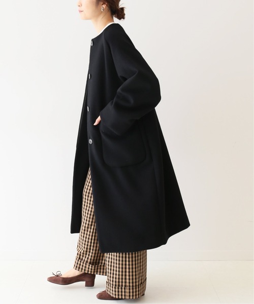 SLOBE IENA(スローブイエナ)の「ギンガムチェックワイドパンツ【手洗い可能】◆(その他パンツ・レディース・キャメル・38/36)」の13枚目の写真