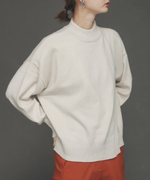 SENSE OF PLACE by URBAN RESEARCH | ストレッチフロントラップセーター(ニット/セーター)