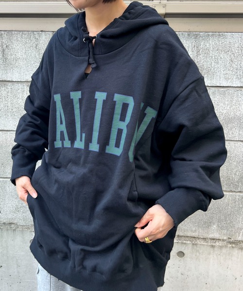 byYOUANCE（バイユアンス）の「ダメージグラフィックパーカー