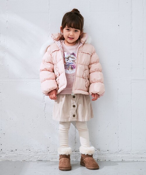 ANY（エニィ）の「プリンセスコート（その他アウター・キッズ・ネイビー系/サックスブルー系/ライラック系/ピンク系・120/130/100/110）」の17枚目の写真