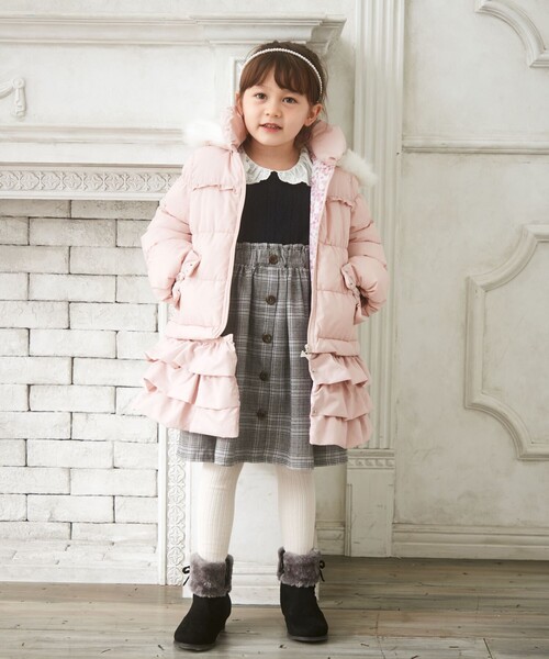 ANY（エニィ）の「プリンセスコート（その他アウター・キッズ・ネイビー系/サックスブルー系/ライラック系/ピンク系・120/130/100/110）」の11枚目の写真