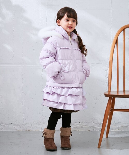 ANY（エニィ）の「プリンセスコート（その他アウター・キッズ・ネイビー系/サックスブルー系/ライラック系/ピンク系・120/130/100/110）」の20枚目の写真