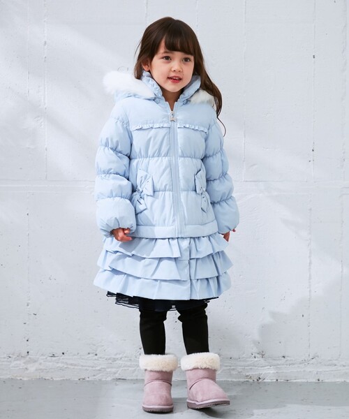 ANY（エニィ）の「プリンセスコート（その他アウター・キッズ・ネイビー系/サックスブルー系/ライラック系/ピンク系・120/130/100/110）」の18枚目の写真