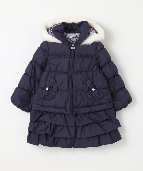 ANY（エニィ）の「プリンセスコート（その他アウター・キッズ・ネイビー系/サックスブルー系/ライラック系/ピンク系・120/130/100/110）」の9枚目の写真