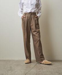 Steven Alan（スティーブンアラン）の「＜Steven Alan＞HERRINGBONE TUCK WIDE PANTS/パンツ（その他パンツ・レディース）」