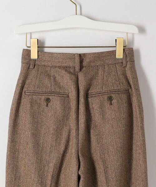 Steven Alan(スティーブンアラン)の「<Steven Alan>HERRINGBONE TUCK WIDE PANTS/パンツ(その他パンツ・レディース・ブラウン/ターコイズブルー・S/M/L)」の11枚目の写真