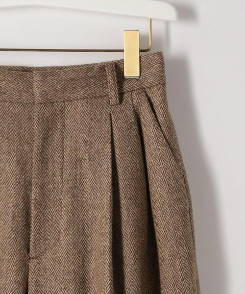 Steven Alan(スティーブンアラン)の「<Steven Alan>HERRINGBONE TUCK WIDE PANTS/パンツ(その他パンツ・レディース・ブラウン/ターコイズブルー・S/M/L)」の17枚目の写真