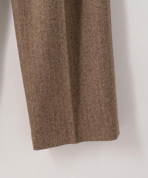 Steven Alan(スティーブンアラン)の「<Steven Alan>HERRINGBONE TUCK WIDE PANTS/パンツ(その他パンツ・レディース・ブラウン/ターコイズブルー・S/M/L)」の15枚目の写真