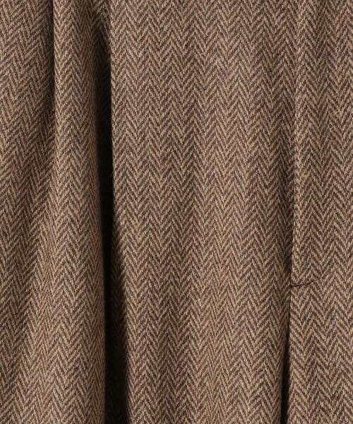 Steven Alan(スティーブンアラン)の「<Steven Alan>HERRINGBONE TUCK WIDE PANTS/パンツ(その他パンツ・レディース・ブラウン/ターコイズブルー・S/M/L)」の14枚目の写真