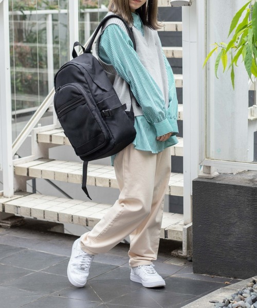 WEGO(ウィゴー)の「WEGO/【WEB限定】メッシュポケットバックパック(バックパック/リュック・レディース・その他2/その他1/ブラック・FREE)」の4枚目の写真