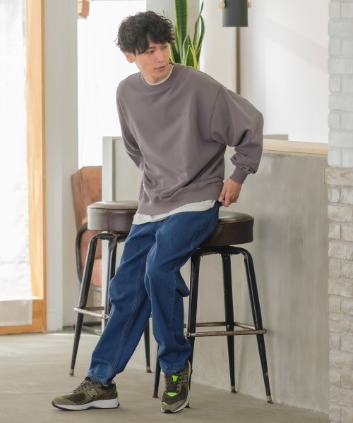 improves（インプローブス）の「デニム ワイド バギーパンツ（デニムパンツ・メンズ・オフホワイト/サックスブルー/ブルー/ワンウォッシュ・MEDIUM/LARGE）」の14枚目の写真