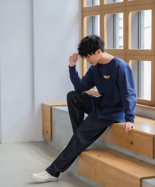 improves（インプローブス）の「デニム ワイド バギーパンツ（デニムパンツ・メンズ・オフホワイト/サックスブルー/ブルー/ワンウォッシュ・MEDIUM/LARGE）」の18枚目の写真