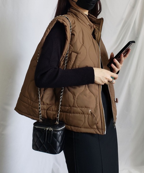 MIESROHEミースロエ♡recycleダウンベスト MIESROHE（ミースロエ）の「recycleミディダウンベスト