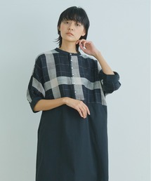 Kelen（ケレン）の「「KELEN/ ケレン」ブロックチェックコンビドルマンワンピース"ARRY"（ワンピース・レディース）」