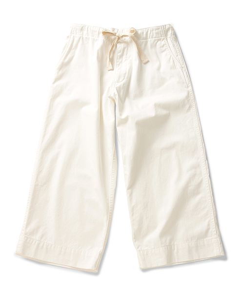 BEAMS BOY（ビームスボーイ）の「【FUDGE5月号掲載】BEAMS BOY / チノ ワイド イージーパンツ（チノパンツ・レディース・ホワイト/カーキ/ネイビー/オリーブ・ONE SIZE）」の19枚目の写真