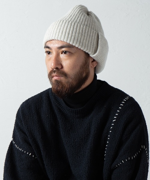 RACAL（ラカル）の「Ear Tab Knit Watch / 耳当てニットワッチ（ニット
