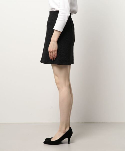 flower（フラワー）の「シックコンパクトスカート（スカート・レディース・ブラック/ベージュ・FREE）」の14枚目の写真