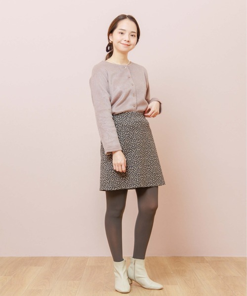 flower（フラワー）の「シックコンパクトスカート（スカート・レディース・ブラック/ベージュ・FREE）」の20枚目の写真