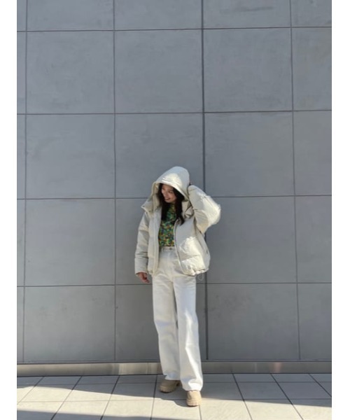 SLY（スライ）の「CRAZY COLOR SLAB C N TUNIC クルーネック ニット トップス（ニット/セーター・レディース・グリーン系その他2/オレンジ系その他・FREE）」の21枚目の写真