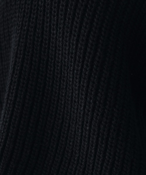 fupel（フぺル）の「ロービングヤーンアゼアミニット（ニット/セーター・レディース・ブラック/アイボリー/レッド・SMALL/MEDIUM）」の20枚目の写真