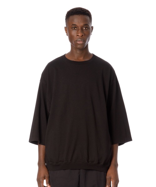 Sandinista（サンディニスタ）の「Rib Pocket 3-Q-S Tee / 裾リブポケット７分袖丈Tシャツ（Tシャツ/カットソー・メンズ・ホワイト/ブラック/レッド/オリーブ・SMALL/MEDIUM/LARGE）」の3枚目の写真