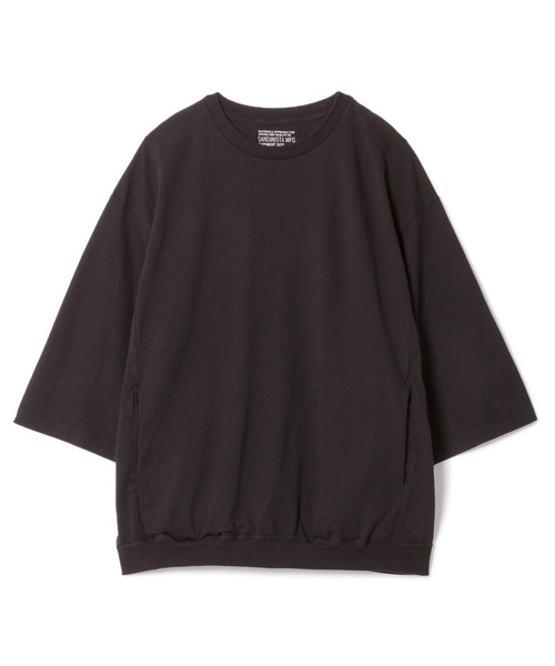 Sandinista（サンディニスタ）の「Rib Pocket 3-Q-S Tee / 裾リブポケット７分袖丈Tシャツ（Tシャツ/カットソー・メンズ・ホワイト/ブラック/レッド/オリーブ・SMALL/MEDIUM/LARGE）」の15枚目の写真