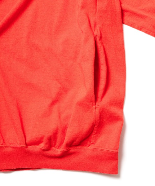 Sandinista（サンディニスタ）の「Rib Pocket 3-Q-S Tee / 裾リブポケット７分袖丈Tシャツ（Tシャツ/カットソー・メンズ・ホワイト/ブラック/レッド/オリーブ・SMALL/MEDIUM/LARGE）」の18枚目の写真