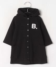 agnes b.（アニエスベー）の「K321 ROBE ベビー B. ロゴカーディガンプレッションワンピース（ワンピース・キッズ）」