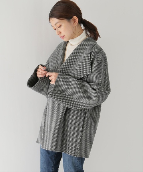 plage(プラージュ)の「Haundtooth over ジャケット◆(その他アウター・レディース・ブラック・38/36)」の18枚目の写真
