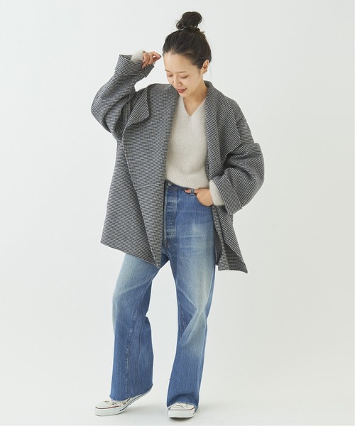 plage(プラージュ)の「Haundtooth over ジャケット◆(その他アウター・レディース・ブラック・38/36)」の20枚目の写真