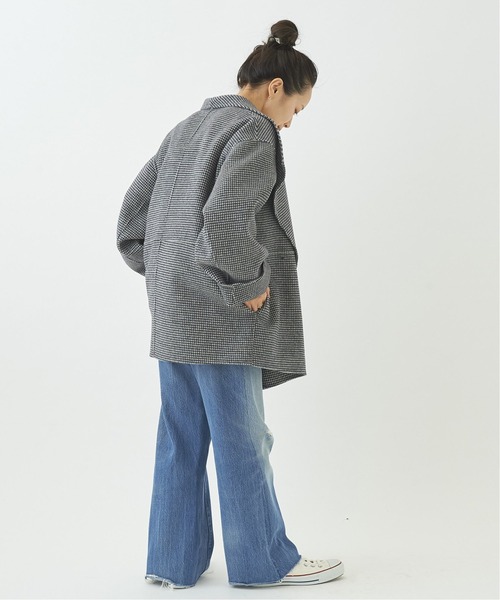 plage(プラージュ)の「Haundtooth over ジャケット◆(その他アウター・レディース・ブラック・38/36)」の22枚目の写真