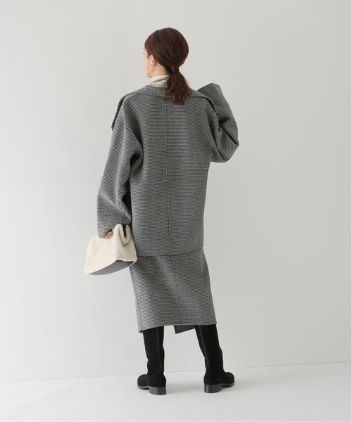 plage(プラージュ)の「Haundtooth over ジャケット◆(その他アウター・レディース・ブラック・38/36)」の3枚目の写真