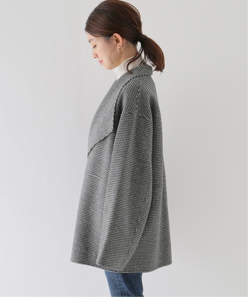 plage(プラージュ)の「Haundtooth over ジャケット◆(その他アウター・レディース・ブラック・38/36)」の5枚目の写真