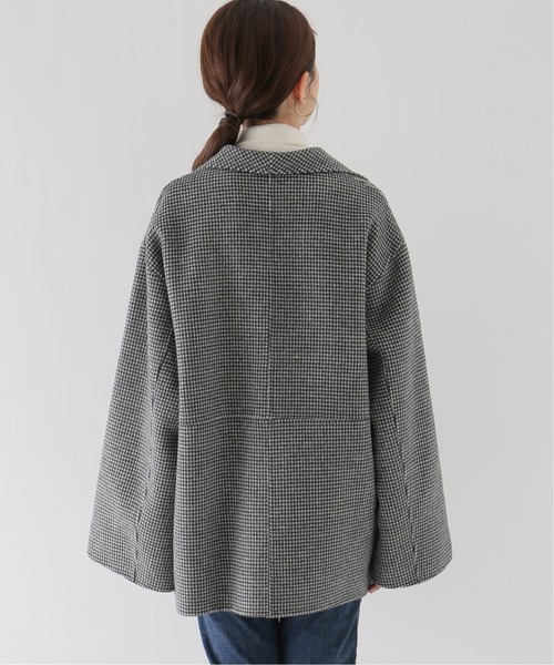 plage(プラージュ)の「Haundtooth over ジャケット◆(その他アウター・レディース・ブラック・38/36)」の6枚目の写真