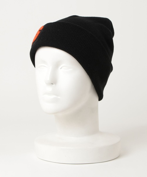 ACAPULCO GOLD（アカプルコゴールド）の「ACAPULCO GOLD / AG PATCH BEANIE（ニットキャップ/ビーニー・メンズ・ブラック/アーミー・ONE SIZE）」の3枚目の写真