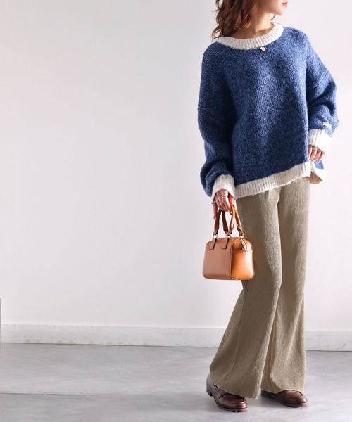 classicalelf（クラシカルエルフ）の「美脚フレアイージーパンツ（その他パンツ・レディース・ブラック/ベージュ/モカ/カーキ・SMALL/MEDIUM/X-LARGE/LARGE）」の15枚目の写真