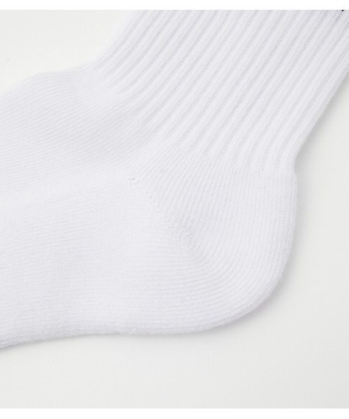 AZUL by moussy（アズールバイマウジー）の「AZUL LOGO LOW CUT SOCKS/AZULロゴローカットソックス（ソックス/靴下・メンズ・ホワイト/ブラック・FREE）」の5枚目の写真