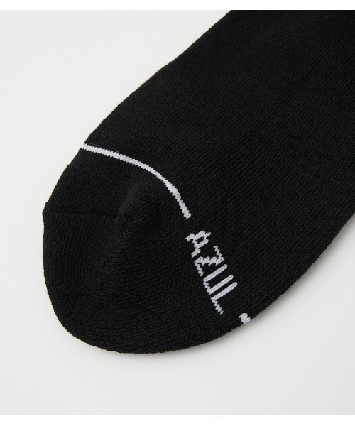 AZUL by moussy（アズールバイマウジー）の「AZUL LOGO LOW CUT SOCKS/AZULロゴローカットソックス（ソックス/靴下・メンズ・ホワイト/ブラック・FREE）」の11枚目の写真