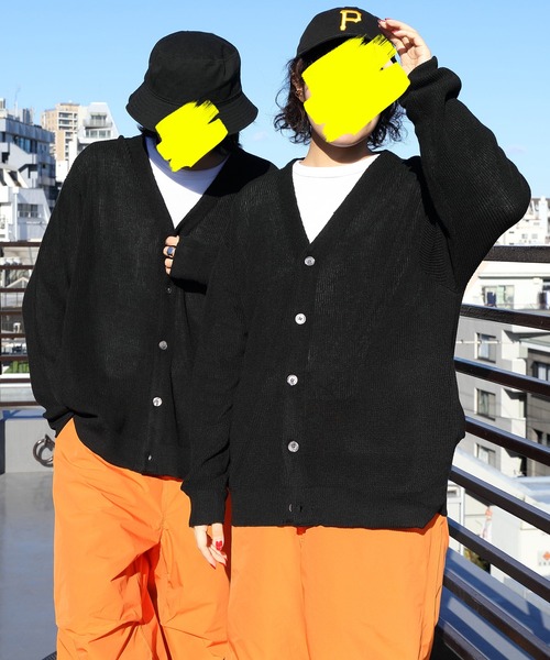 ８(eight)（エイト）の「12ゲージ畦編みニットカーディガン（カーディガン/ボレロ・メンズ・ブラック/ブルー/グリーン/ナチュラル/グリーン系その他/マスタード・MEDIUM/LARGE）」の22枚目の写真