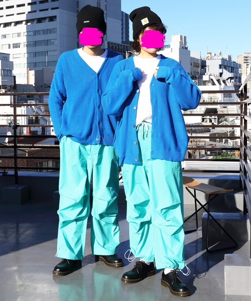 ８(eight)（エイト）の「12ゲージ畦編みニットカーディガン（カーディガン/ボレロ・メンズ・ブラック/ブルー/グリーン/ナチュラル/グリーン系その他/マスタード・MEDIUM/LARGE）」の18枚目の写真