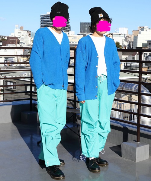 ８(eight)（エイト）の「12ゲージ畦編みニットカーディガン（カーディガン/ボレロ・メンズ・ブラック/ブルー/グリーン/ナチュラル/グリーン系その他/マスタード・MEDIUM/LARGE）」の19枚目の写真