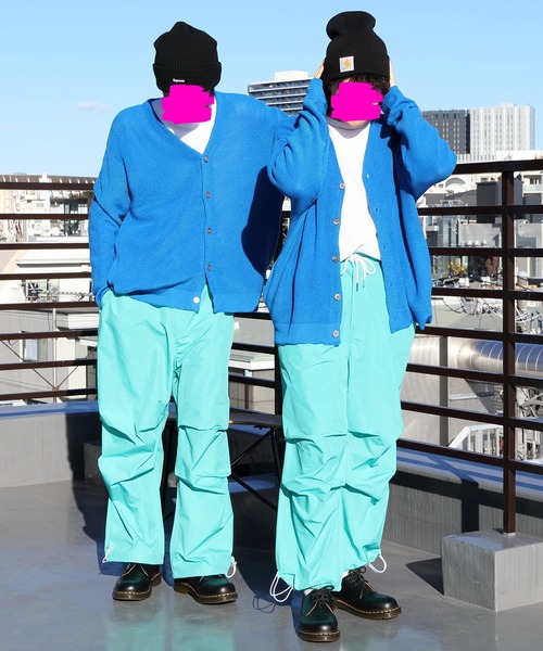 ８(eight)（エイト）の「12ゲージ畦編みニットカーディガン（カーディガン/ボレロ・メンズ・ブラック/ブルー/グリーン/ナチュラル/グリーン系その他/マスタード・MEDIUM/LARGE）」の21枚目の写真