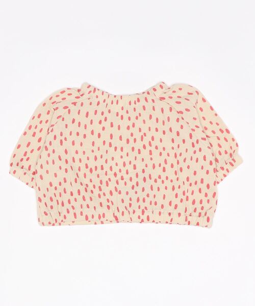 CALMIA（カルミア）の「ダブルガーゼ2WAYブラウス（70～90cm）（シャツ/ブラウス・キッズ・ライトブルー/オフホワイト・90/80/70）」の8枚目の写真