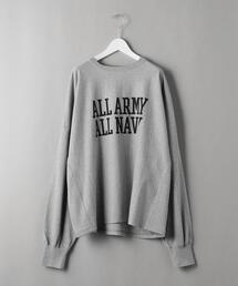 ＜VOTE MAKE NEW CLOTHES（ヴォート メイク ニュー クローズ）＞ ALL ARMY LS TEE/カットソー