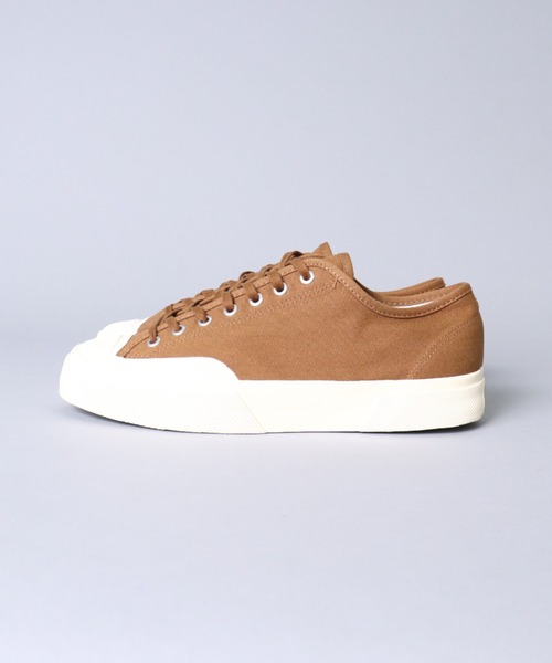 SUPERGA（スペルガ）の「【 SUPERGA / スペルガ 】 ARTIFACT BY SUPERGA 2432-WC1150 SELVAGE DUCK / アーティファクトバイスペルガ  セルビッジダック（スニーカー・メンズ・ホワイト/ブラウン/グレー・40/41/42/43）」の5枚目の写真